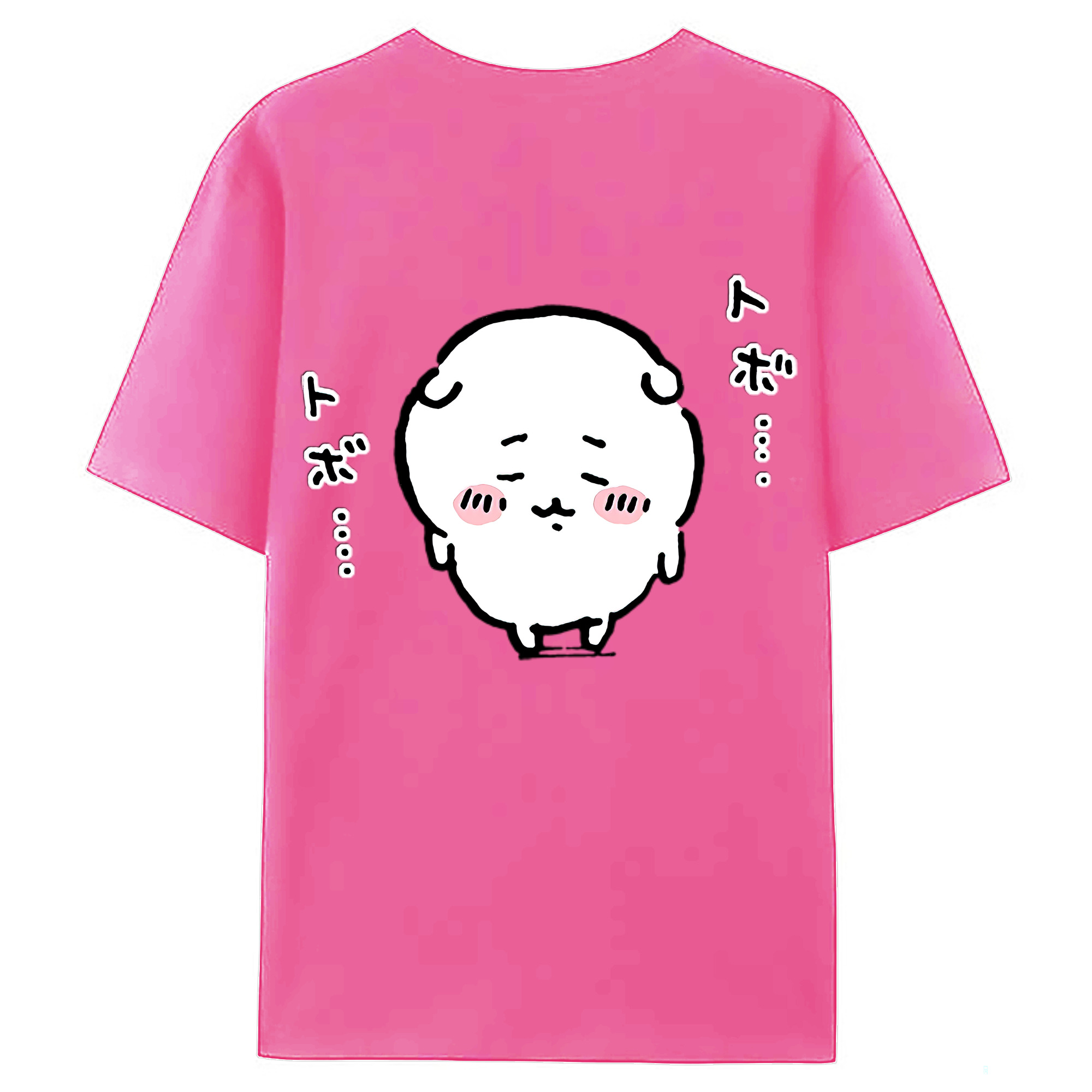 （画像用） ちいかわ ちいかわ Chii-kawa chiikawa レディース半袖Tシャツ(バックプリント)